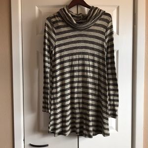 SOLD Striped long sleeve dress